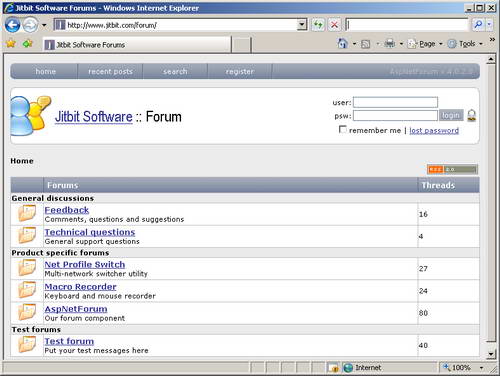 Jitbit AspNetForum