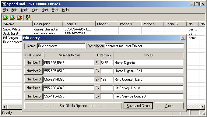 Speed Dial
