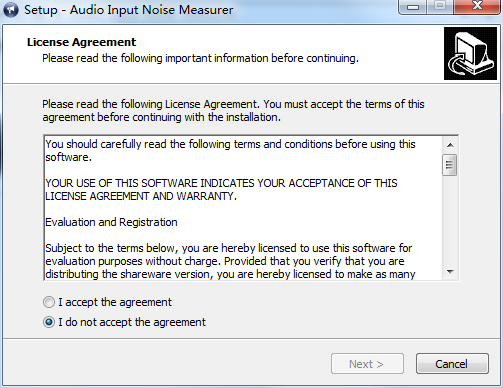 Audio Input Noise Measurer