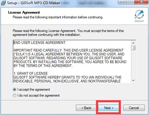 Gilisoft MP3 CD Maker
