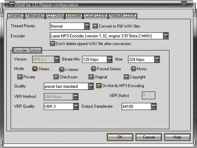 WildFire CD Ripper