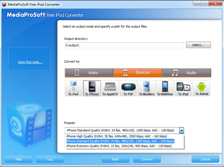 MediaProSoft Free iPod Converter