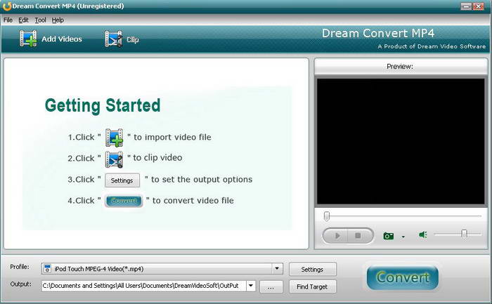 Dream Convert MP4