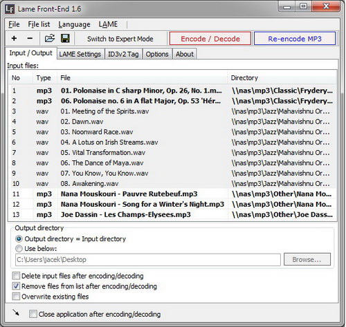 Lame Front-End Portable