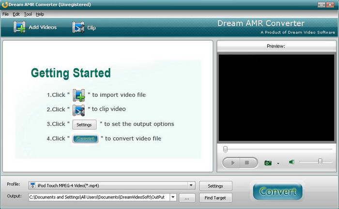 Dream AMR Converter