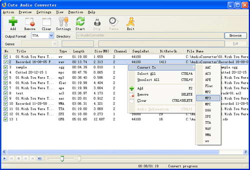Cute Audio Converter