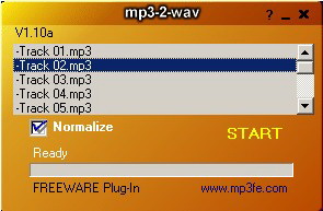 mp3-2-wav converter