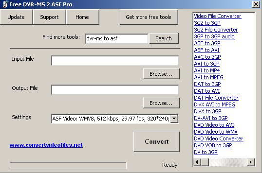 Free DVR-MS 2 ASF Pro
