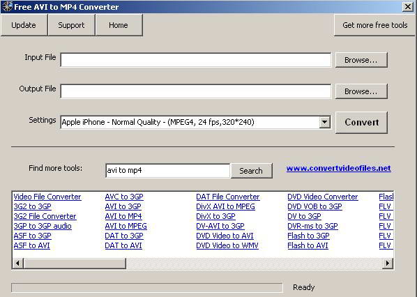 Free AVI to MP4 Converter