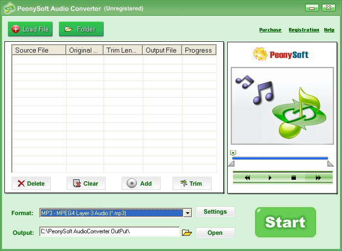 PeonySoft Audio Converter