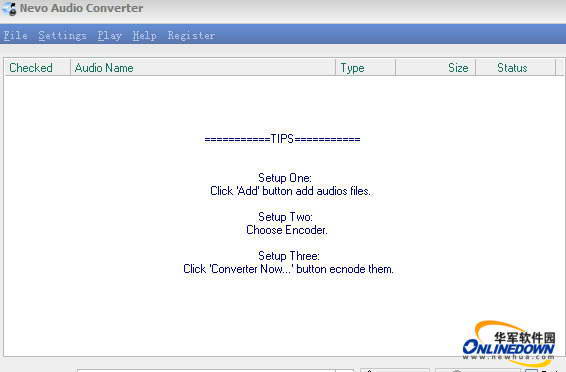 Nevo Audio Converter