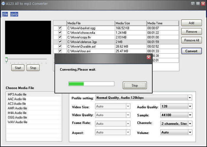 A123 All to Mp3 Converter