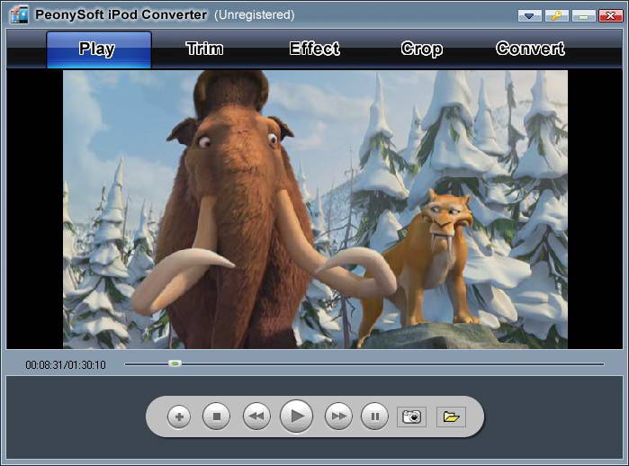 PeonySoft Video to iPod Converter