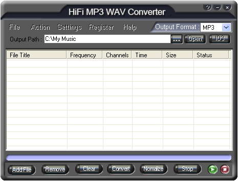HiFi MP3 WAV Converter