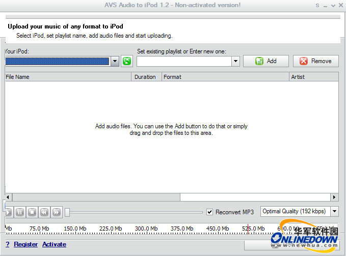 AVS Audio to iPod