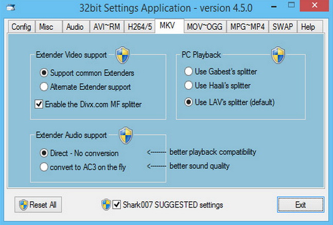 ADVANCED Codecs for Windows 7 and 8(64bit)