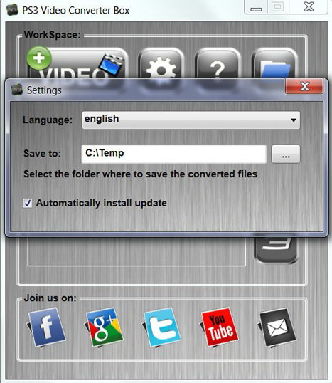 PS3 Video Converter Box