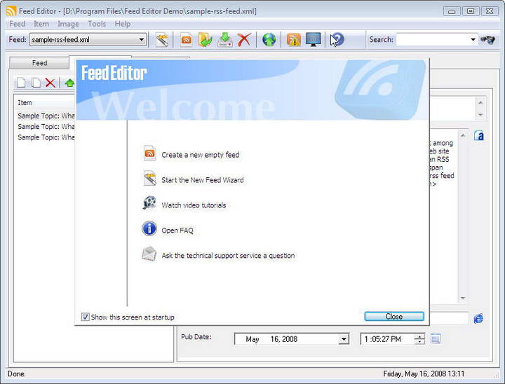 Feed Editor