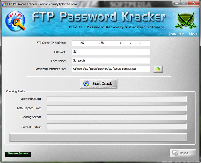 FTP Password Kracker