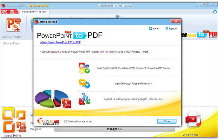 PowerPoint PPT to PDF