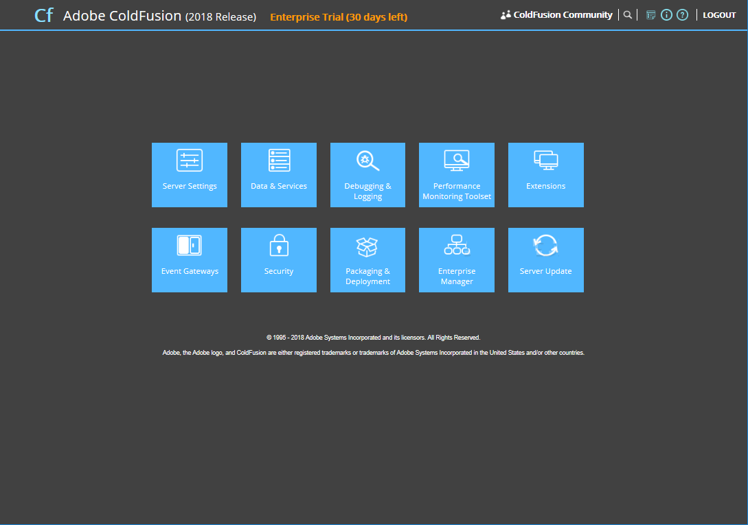 Adobe ColdFusion2021