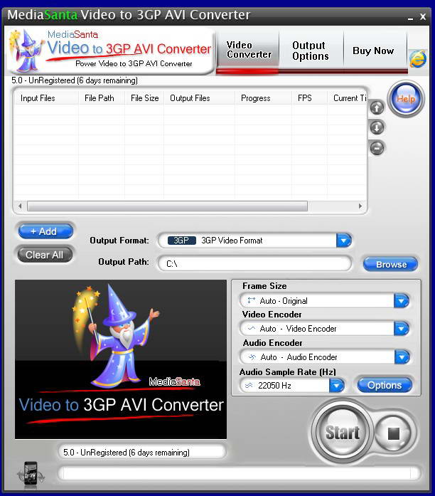 MediaSanta Video to 3GP AVI Converter