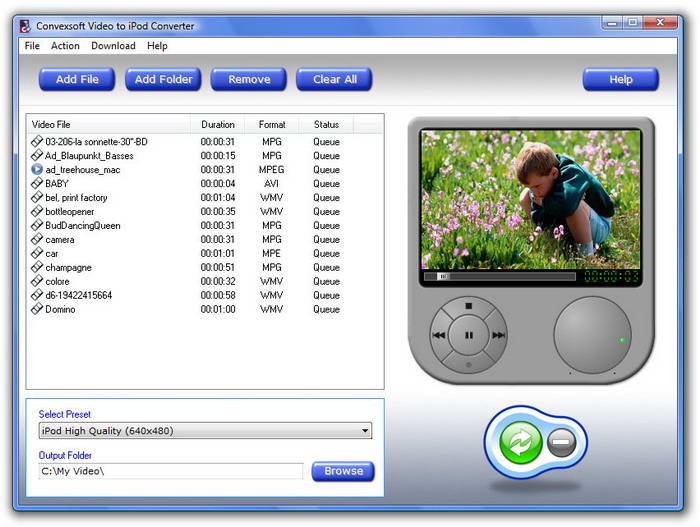 ConvexSoft Video to iPod Converter