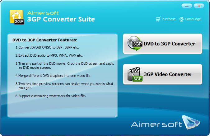 Aimersoft 3GP Converter Suite