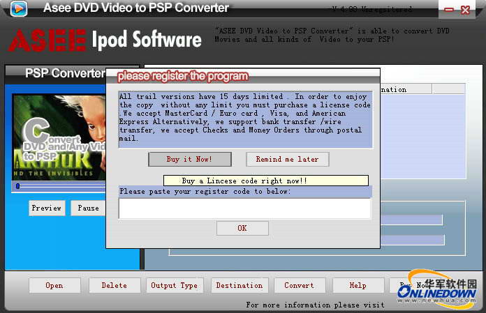 Aseesoft DVD Video PSP Converter