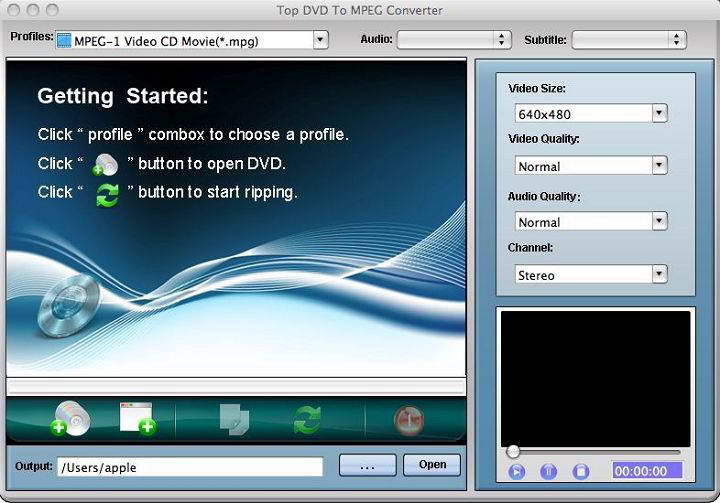 TOP DVD To MPEG Converter for Mac