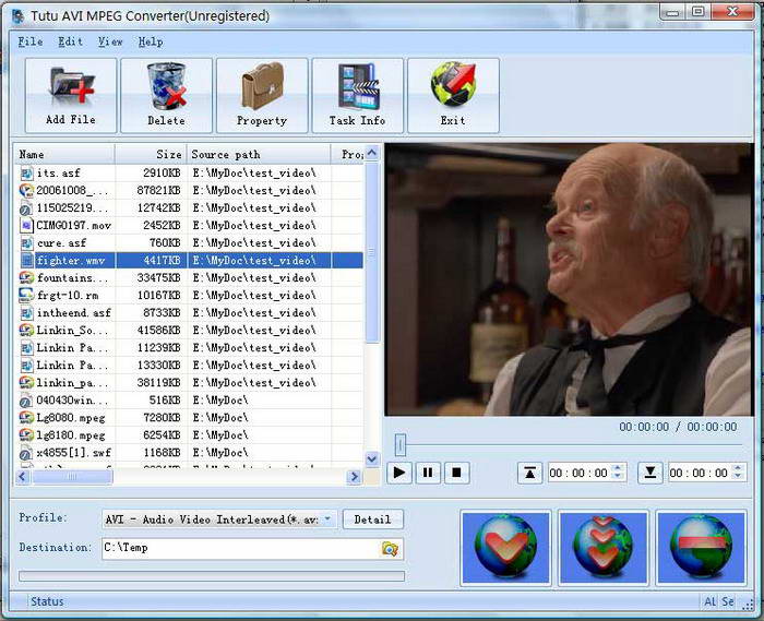 Tutu AVI MPEG Converter