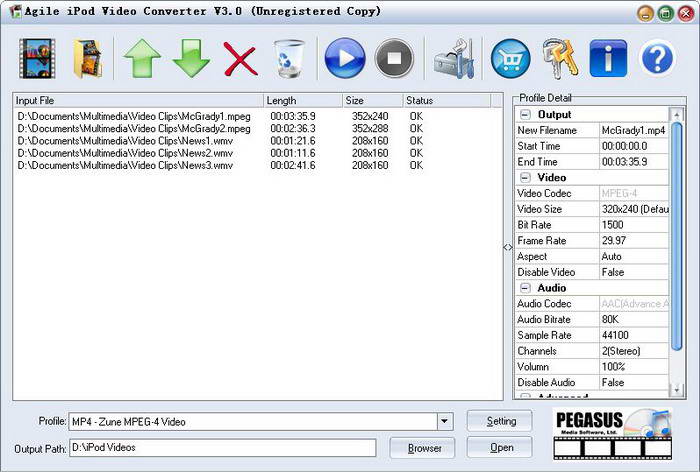 Agile iPod Video Converter