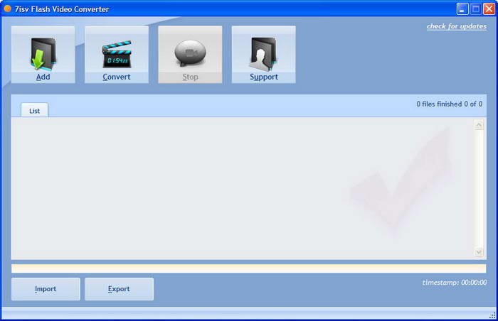 7isv Flash Video Converter