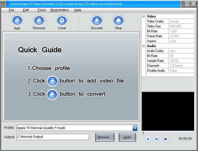 Amond Apple TV Video Converter