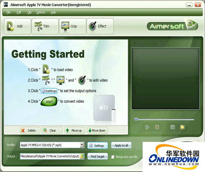 Aimersoft Apple TV Movie Converter