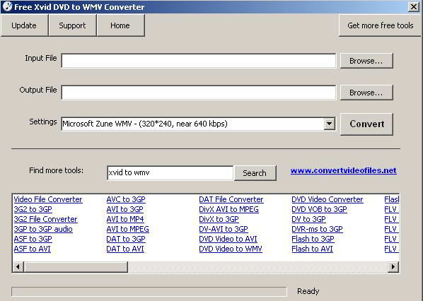 Free Xvid DVD to WMV Converter