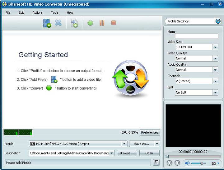 iSharesoft HD Video Converter