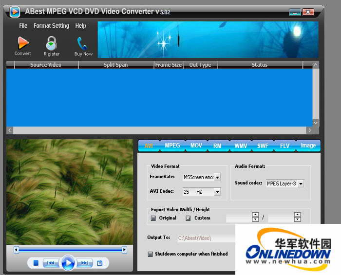 ABest MPEG VCD DVD Video Converter