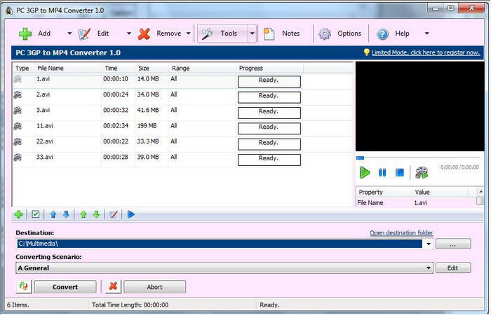 PC 3GP to MP4 Converter