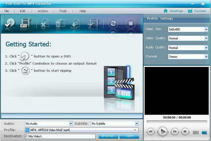 TOP DVD To MP4 Converter
