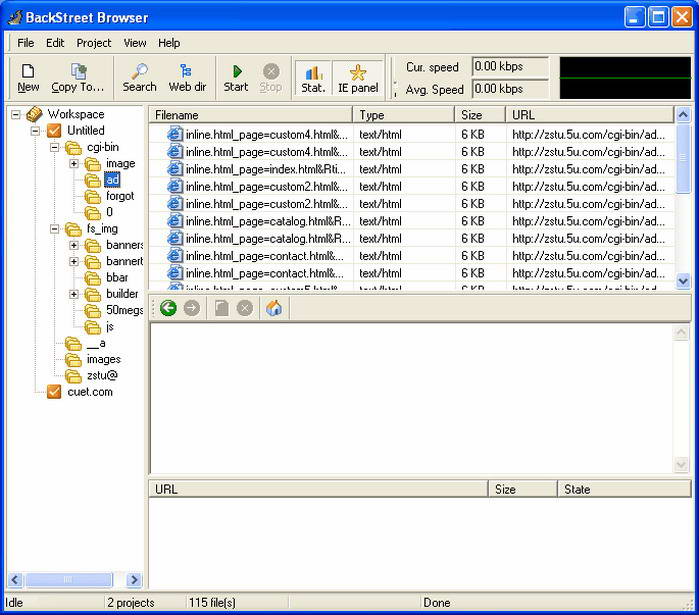 BackStreet Browser