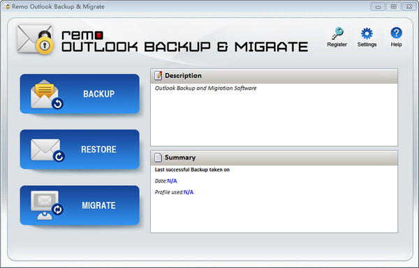 Remo Outlook Backup and Migrate