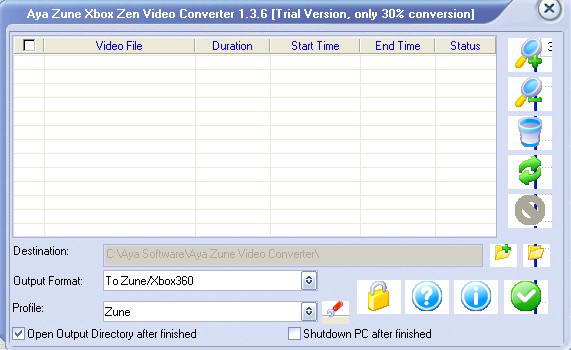 Aya Zune Xbox Zen Video Converter