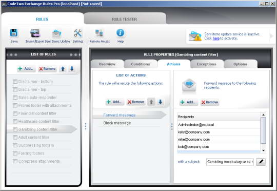 CodeTwo Exchange Rules Pro For 64-bit