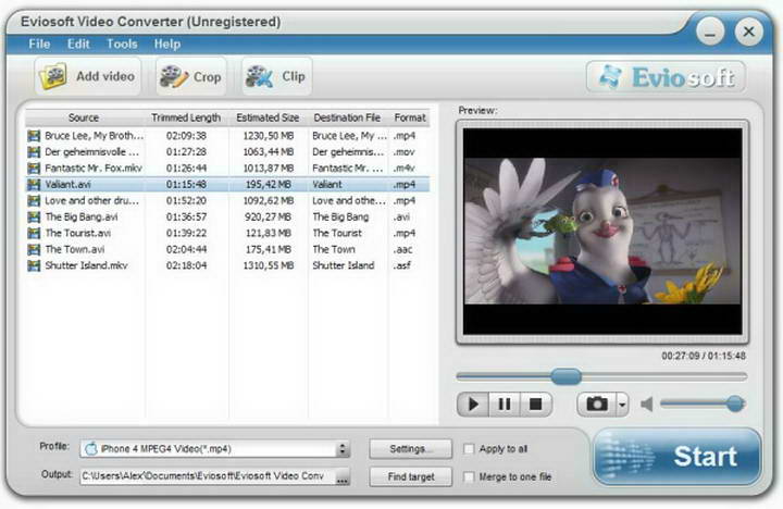 AVI to FLV/GIF Converter