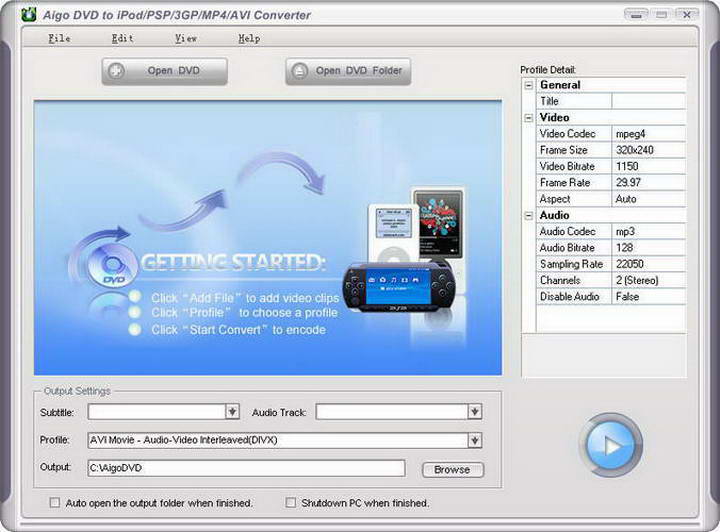 Any DVD to PSP Converter