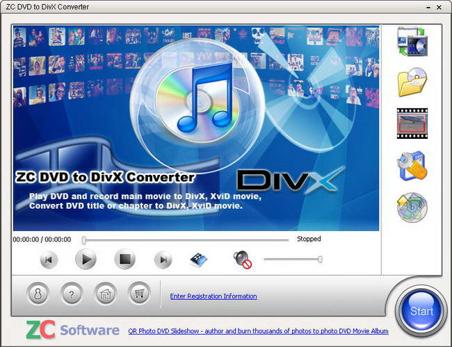 ZC DVD to DivX Converter