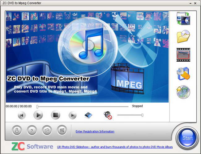 ZC DVD to Mpeg Converter