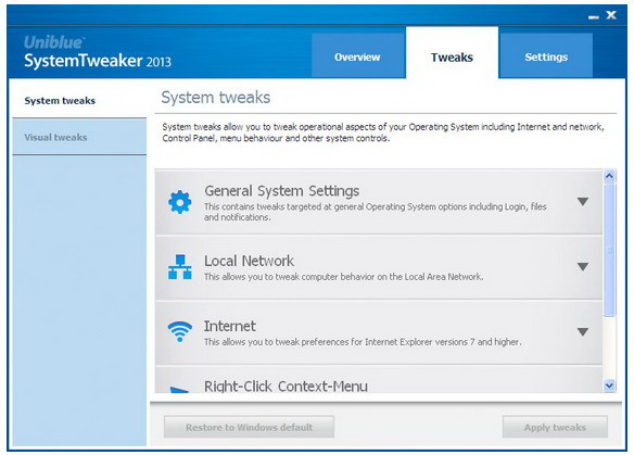SystemTweaker