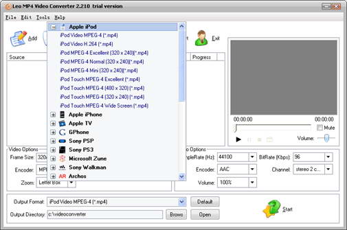 Leo MP4 Video Converter